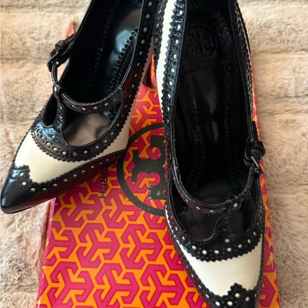 Sold - Tory Burch Black and White Women's Shoes